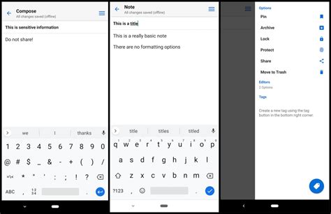 what is notes on android