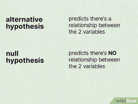 what is null hypothesis in quantitative research
