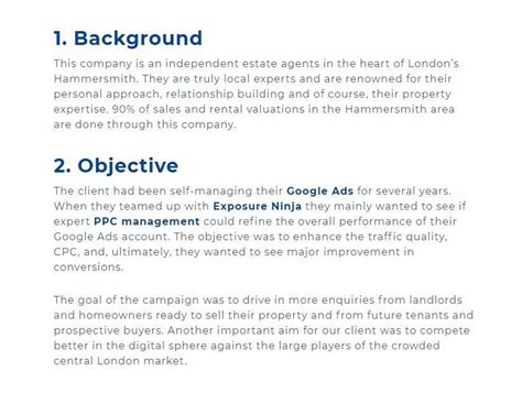 what is objective in case study