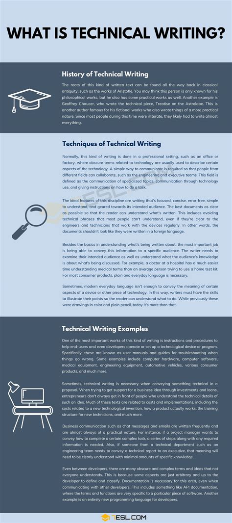 what is objective in technical writing