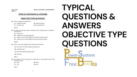 what is objective type questions