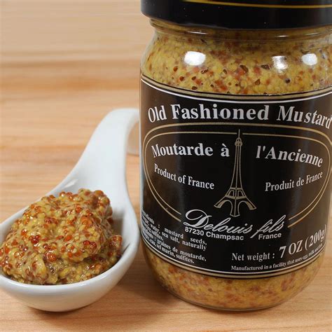 what is old fashioned mustard