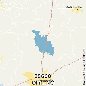 What Is Olin Nc Zip Code