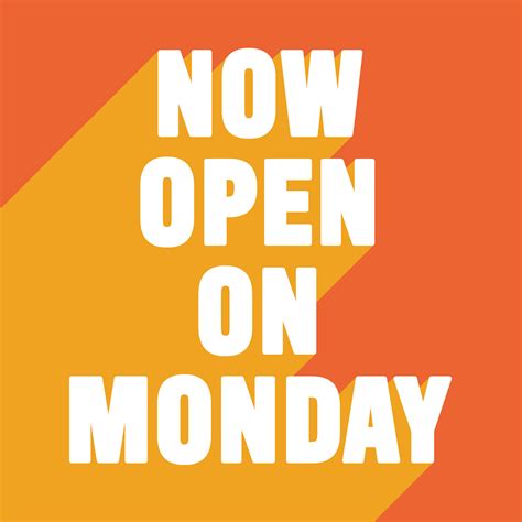 what is open monday in halifax