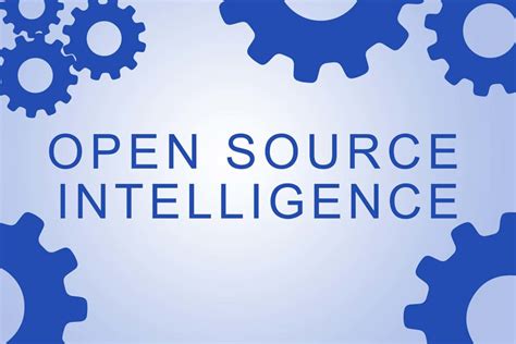 what is open source intelligence