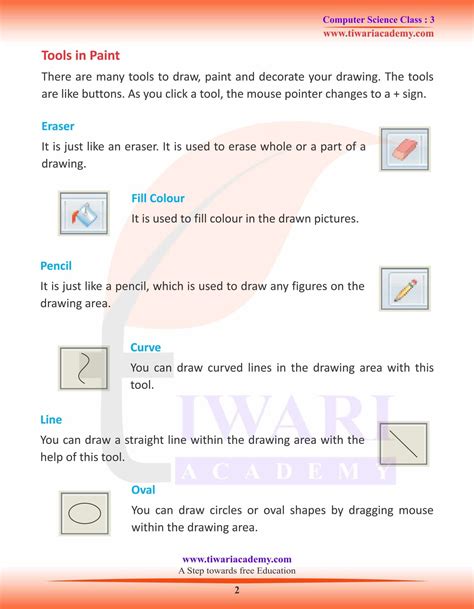 What Is Paint In Computer For Class 3