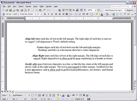 what is paragraph form in word
