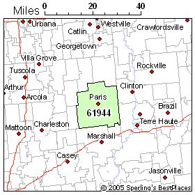 what is paris illinois zip code