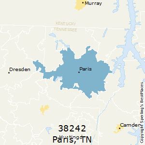 what is paris tn zip code