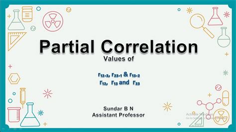 what is partial correlation with example