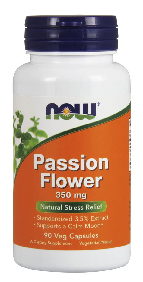 what is passion flower supplement good for