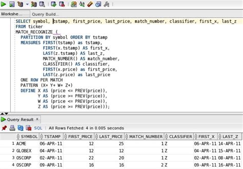 what is pattern matching in sql with example