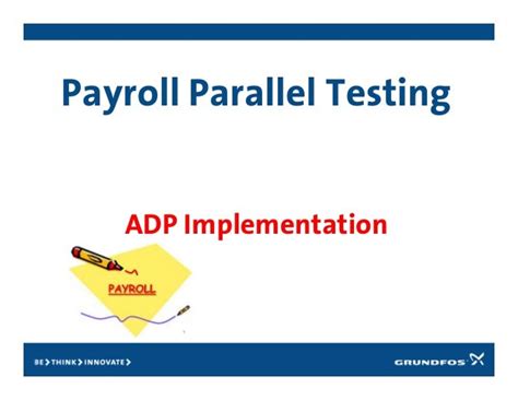 what is payroll parallel testing