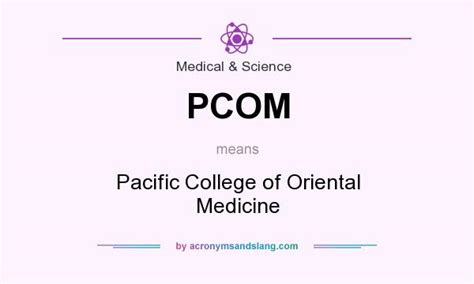 what is pcom in medical terms