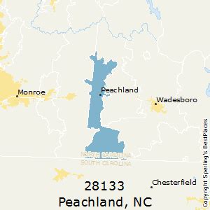 What Is Peachland Nc Zip Code