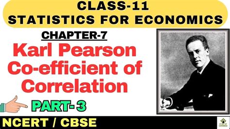 what is pearson correlation coefficient class 11
