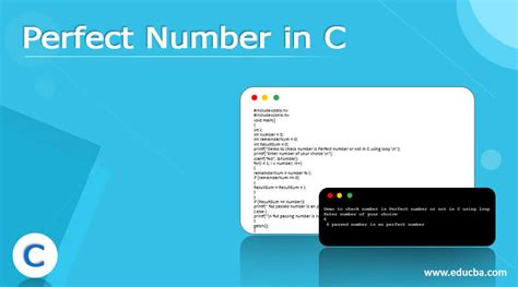 What Is Perfect Number In C