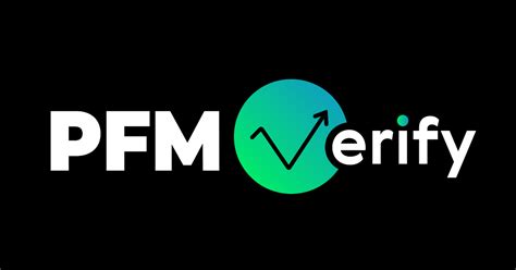 what is pfm verify