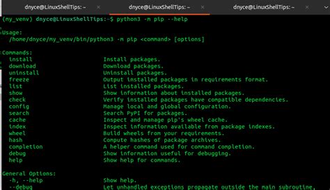 what is pip command