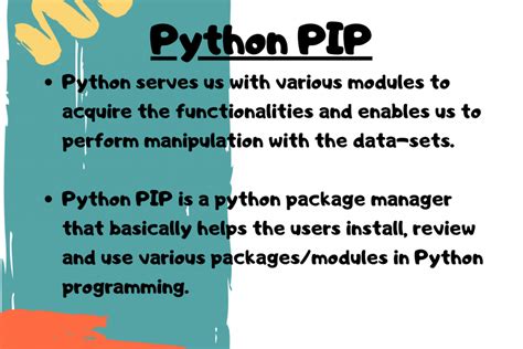 what is pip used for python