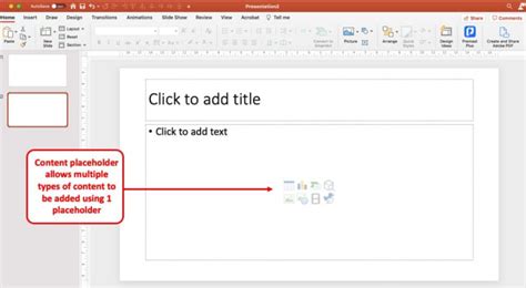 what is placeholder in powerpoint class 5