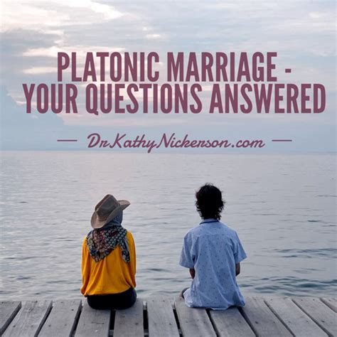 what is platonic marriage