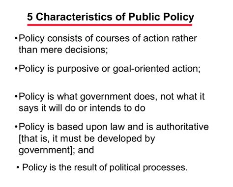 what is policy and examples
