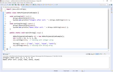 what is polymorphism in java code