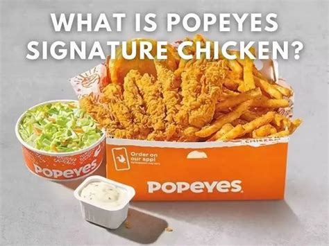 what is popeyes signature chicken
