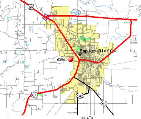 What Is Poplar Bluff Mo Zip Code