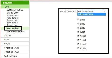 what is port binding in router