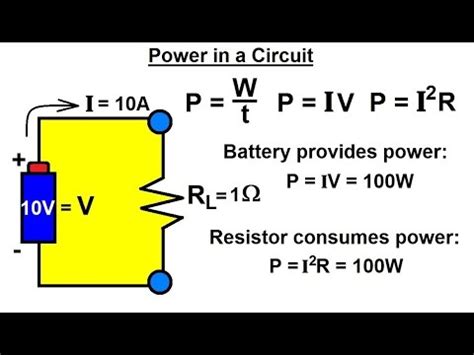 What Is Power In Electrical Circuit