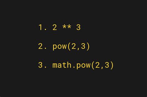 what is power symbol in python