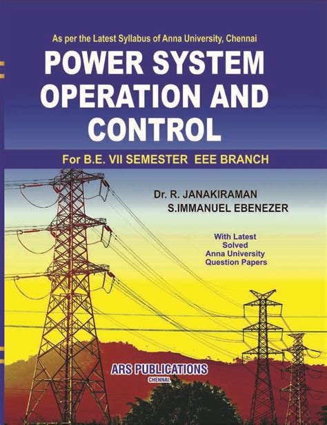 What Is Power System Operation And Control