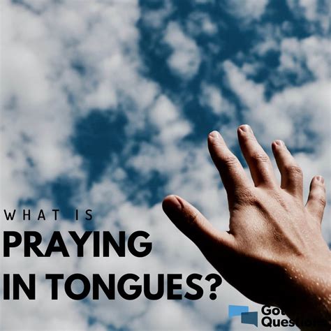 what is praying in tongues