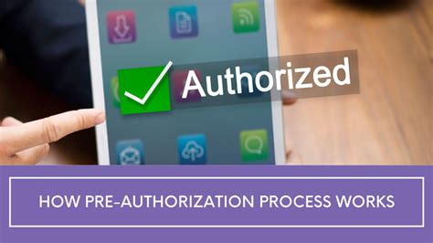 what is pre authorization process