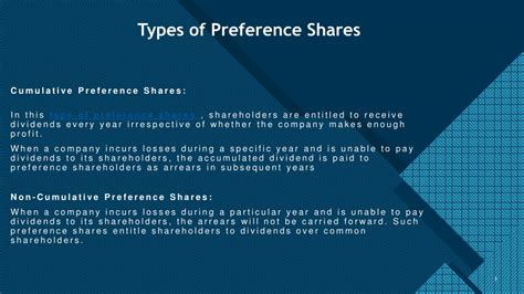 what is preference share explain its features