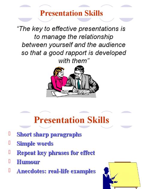 what is presentation skills pdf notes