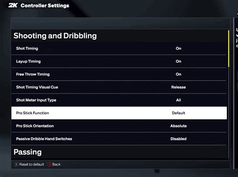 what is pro stick function 2k26