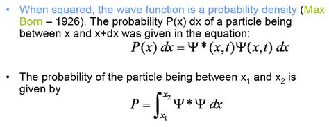 what is probability density function in quantum mechanics