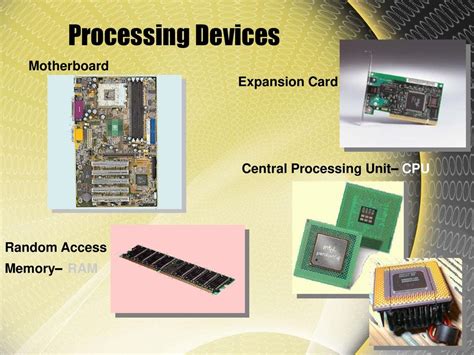 what is processing device in short answer