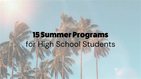 what is program in high school