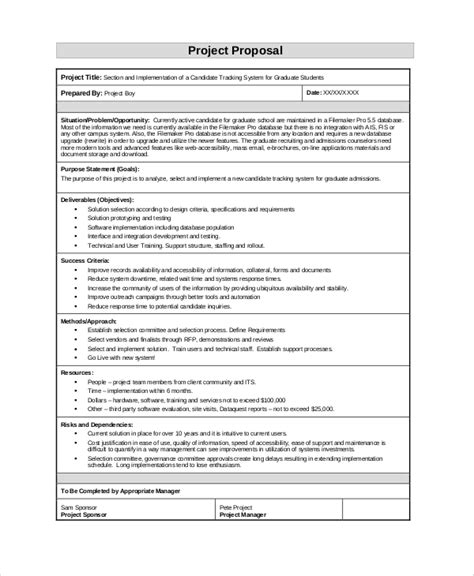 what is project management in project proposal