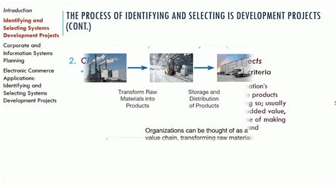 what is project selection in system analysis and design