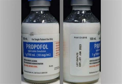 What Is Propofol Intoxication