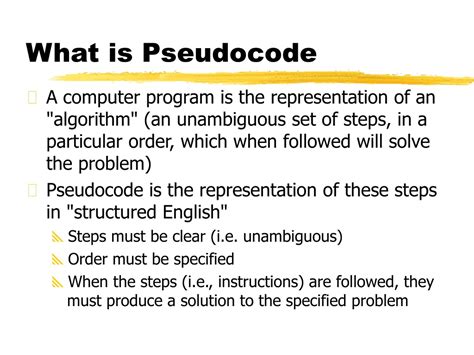 what is pseudocode