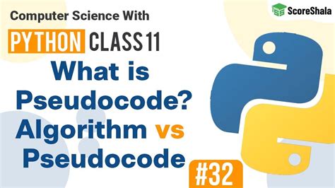 what is pseudocode in python class 11