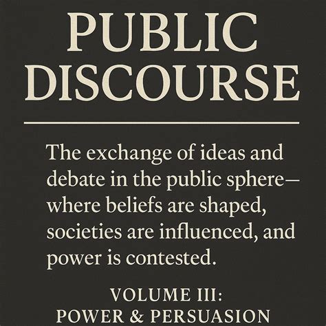 what is public discourse definition