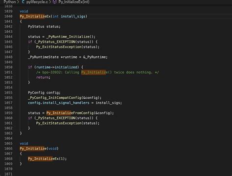 what is python c api