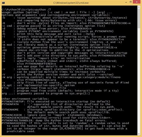 what is python command line mode